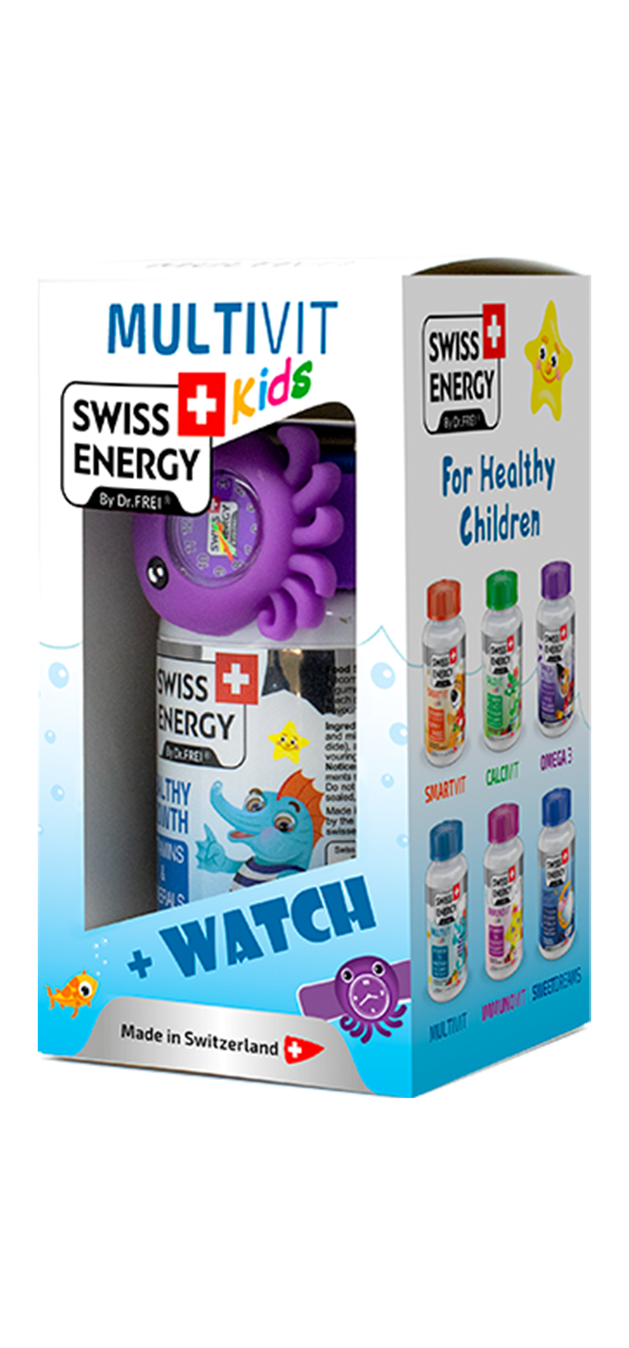 HEALTHY GROWTH with violet-octopus watches